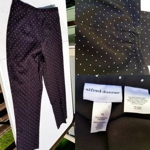 Women's Side Zip Polka Dot Pants
